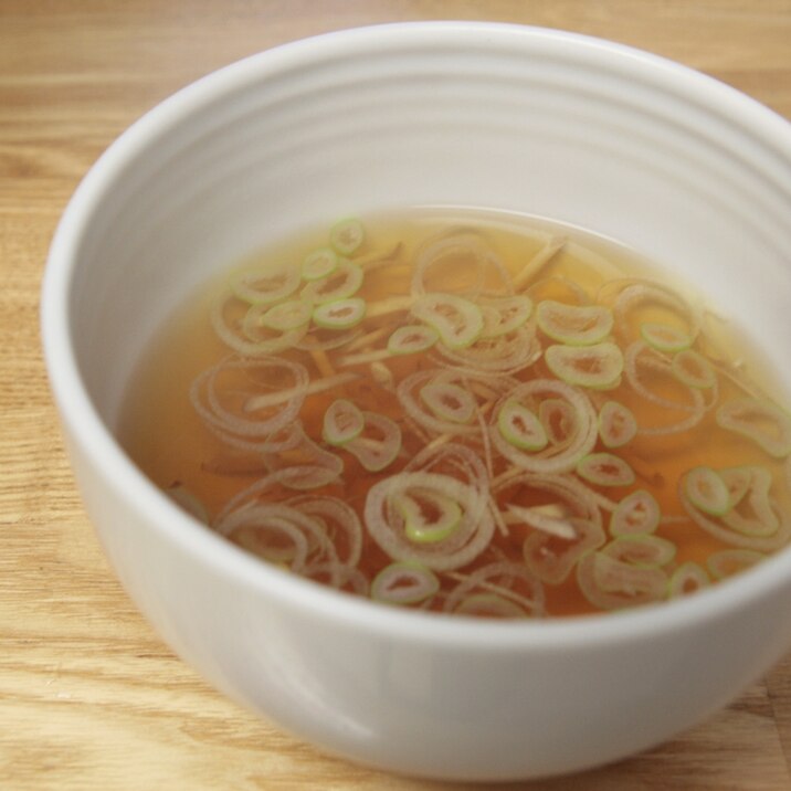 風邪予防に ネギしょうがのスープ レシピ 作り方 By A S A P 楽天レシピ